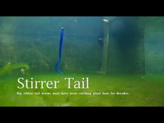 GrubTail Alive Perch Trout Pike 인위적인 부드러운 매개 Jig Head Shad 실리콘 수영복